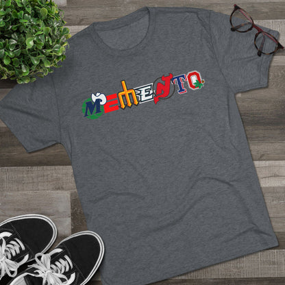 Logos Tri-Blend Crew Tee - Fun Graphic Design for Everyday Wear - Memento Mori Clothing