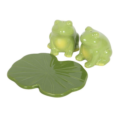 Luna Frog Salt and Pepper Shakers 🇬🇧