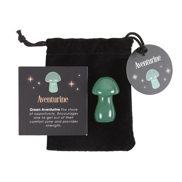 Magical Aventurine Crystal Mushroom 🇬🇧
