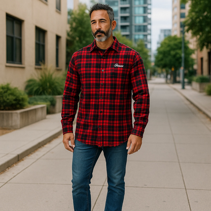 Memento Mori Flannel Button up Shirts - Memento Mori Clothing