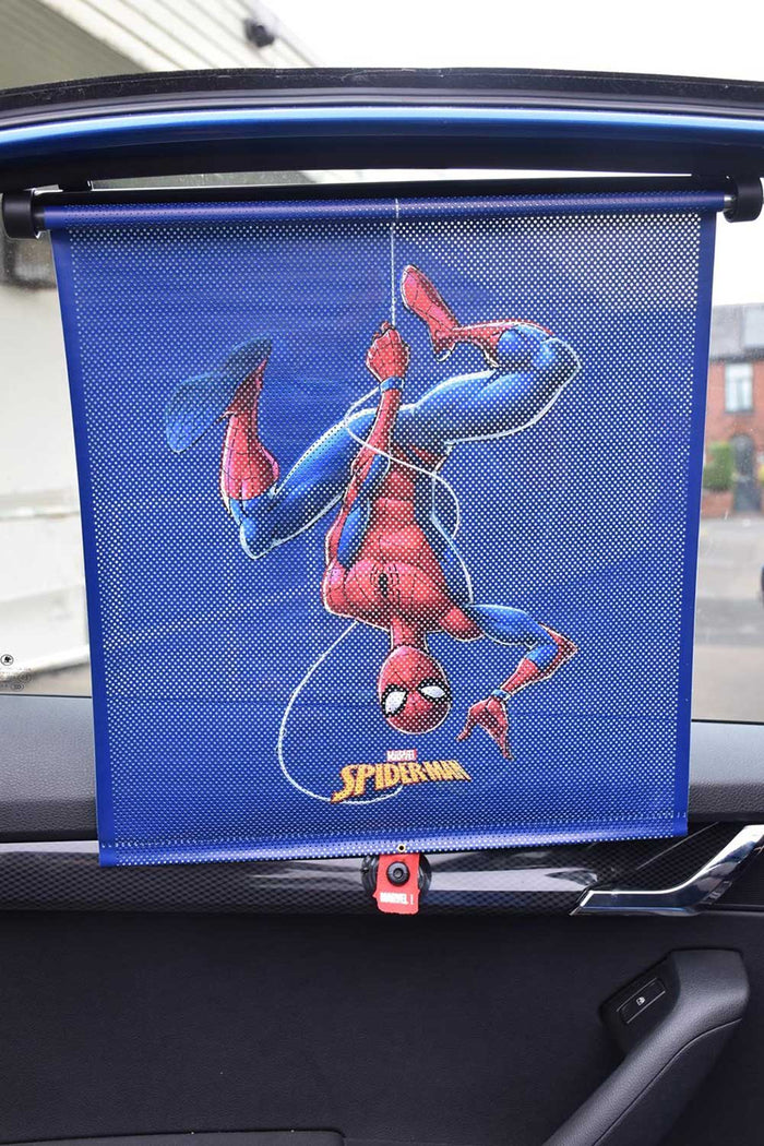 Mesh Car Sun Shade Roller Blind – UV Blocker with Quick-Retract for Glare & Privacy 🇬🇧