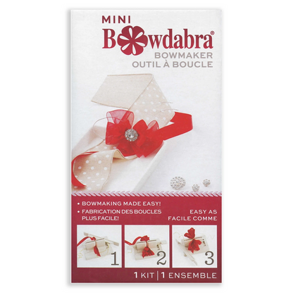 Mini Bowdabra Bowmaker Step by Step Process Graphic