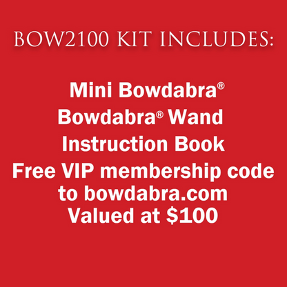 Mini Bowdabra Kit What's Included Graphic