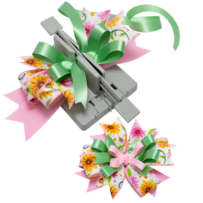 Mini Bowdabra showing ribbons and bow created