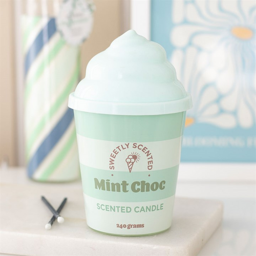 Mint Choc Ice Cream Scented Candle 🇬🇧