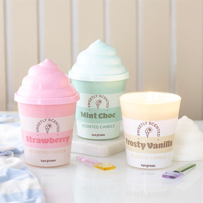 Mint Choc Ice Cream Scented Candle 🇬🇧