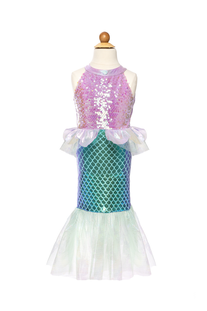 Size 3-4 / Purple/Teal
