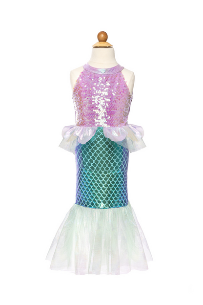 Size 3-4 / Purple/Teal