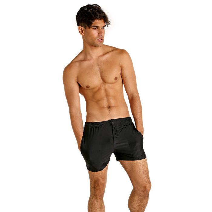 Mod Swim Shorts - Solid Black - Shorter Length - Destination PSP