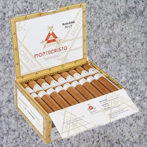 Montecristo: White Rothschilde Robusto (5" x 52)