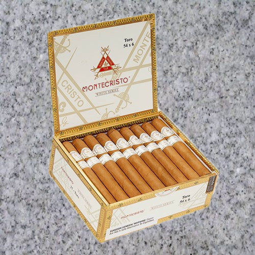 Montecristo: White Toro (6" x 54)
