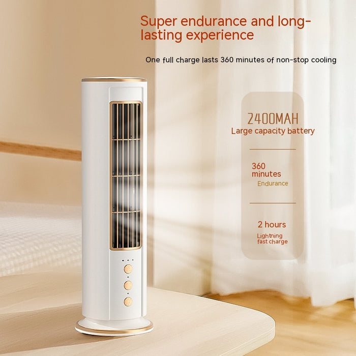 Multifunctional Night Light Tower Fan Usb Portable Rechargeable Small Fan 🇨🇳