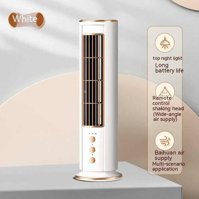 Multifunctional Night Light Tower Fan Usb Portable Rechargeable Small Fan 🇨🇳