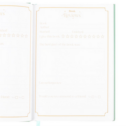My Reading Journal A5 Notebook 🇬🇧