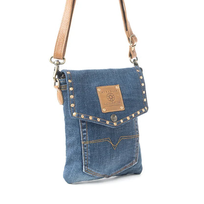 Myra Delia denim cross bag