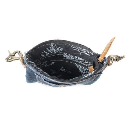 Myra Delia denim cross bag