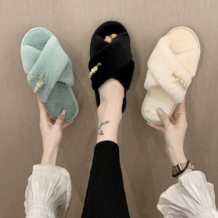 New Cross Cotton Slippers Home 🇨🇳