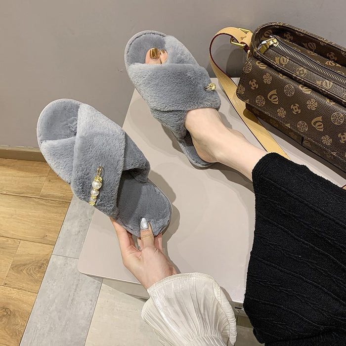 New Cross Cotton Slippers Home 🇨🇳