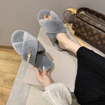 New Cross Cotton Slippers Home 🇨🇳
