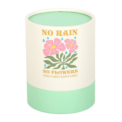 No Rain, No Flowers Citrus & Ginger Candle 🇬🇧