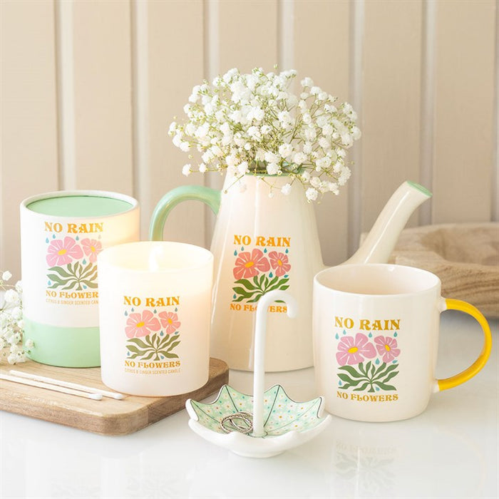 No Rain, No Flowers Citrus & Ginger Candle 🇬🇧