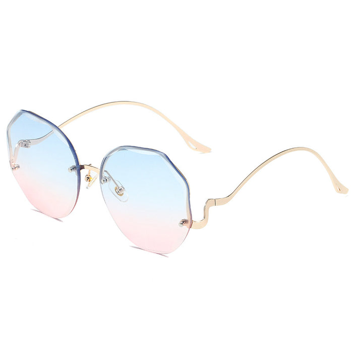 Nova™ Rimless Statement Sunglasses