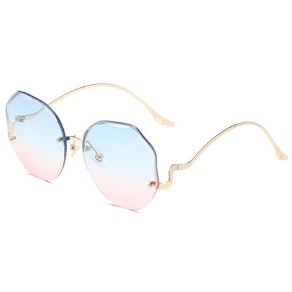 Nova™ Rimless Statement Sunglasses