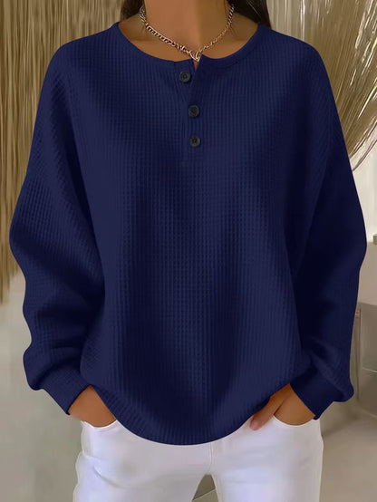 Nova™ Waffle-Knit Pullover Top