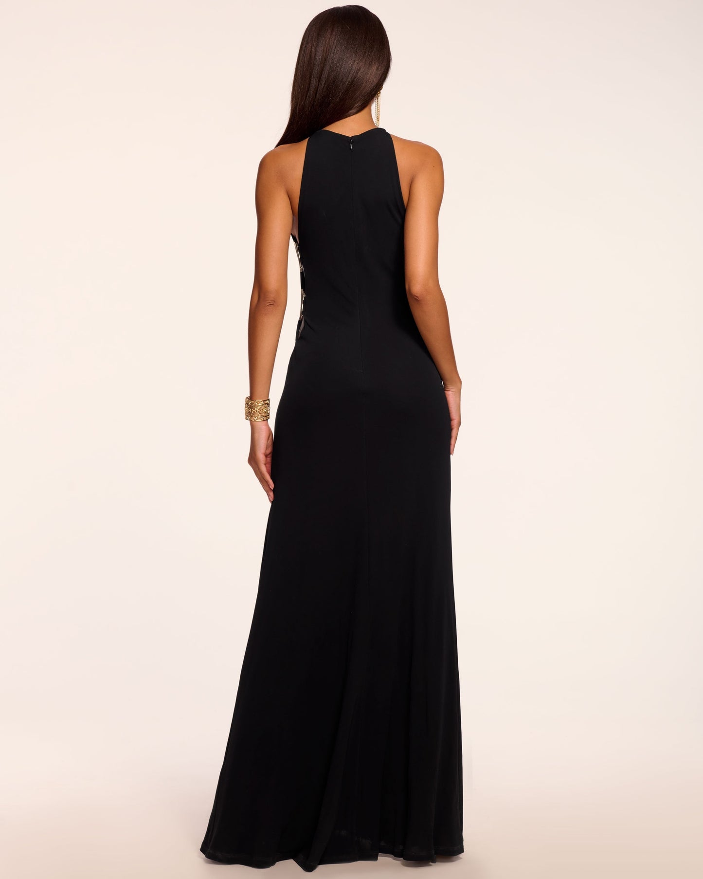 Charlotte Jersey Cutout Gown
