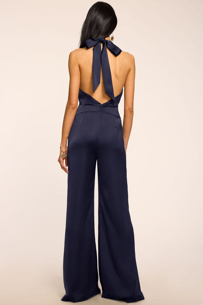 Desiree Deep V-Neck Jumpsuit