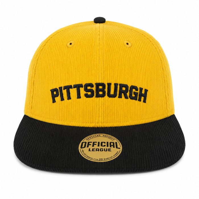 Official League Pittsburgh Gold Cord Cap