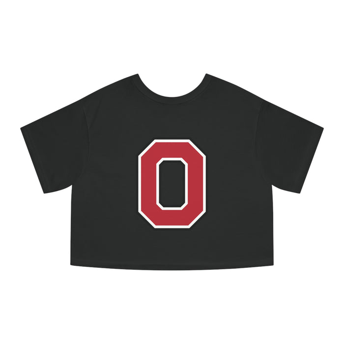 Ohio Buckeyes Women's Cropped T-Shirt - Memento Mori Clothing
