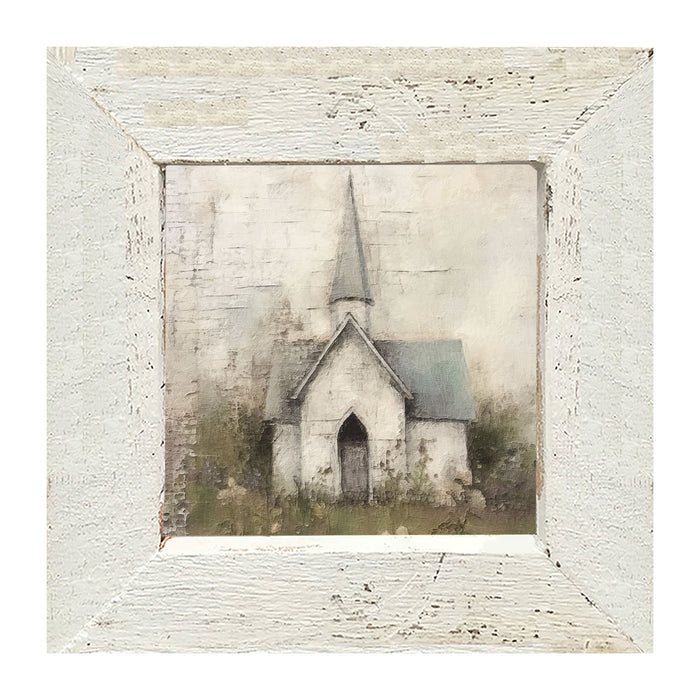 Old Country Church 1 - Framed Art