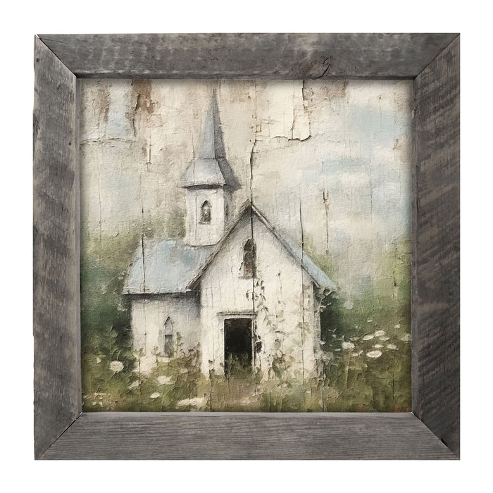 Old Country Church 3 - Framed Art