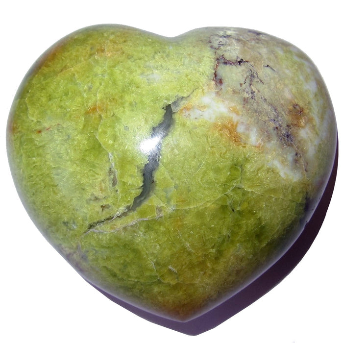 Green Opal Heart