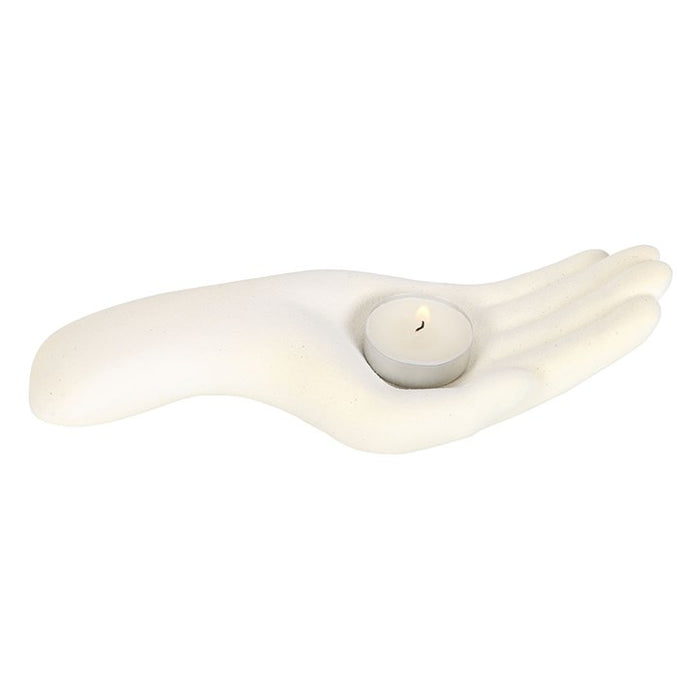 Open Hand Tealight Holder 🇬🇧