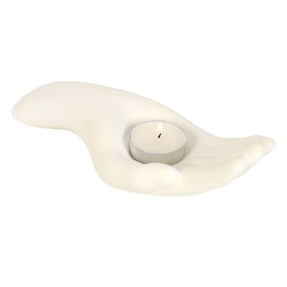 Open Hand Tealight Holder 🇬🇧