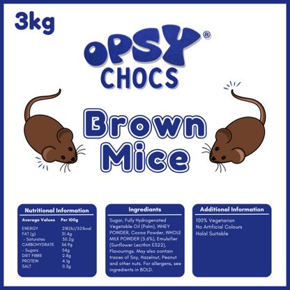 Opsy Brown Mice 3kg 🇬🇧