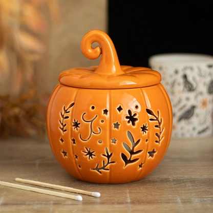 Orange Folk Pumpkin Oil Burner and Wax Warmer 🇬🇧