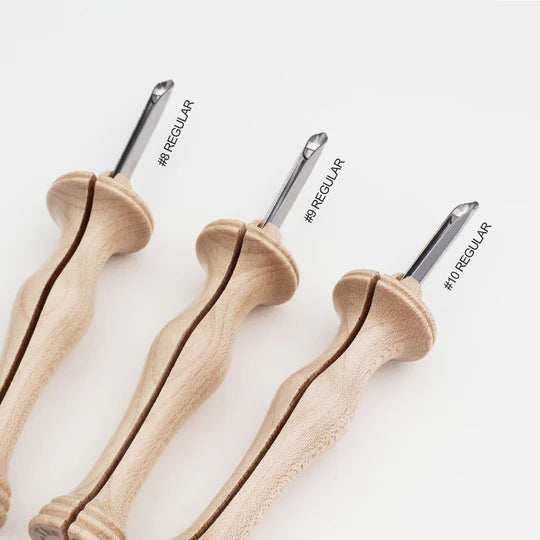 Oxford Natural Wood Punch Needle - Regular Point