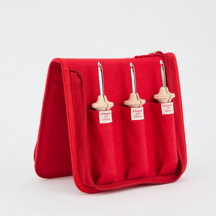 Oxford Natural Wood Punch Regular Point Needle Set (Set of 3)