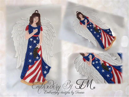 Patriotic angel / two sizes