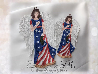 Patriotic angel / two sizes