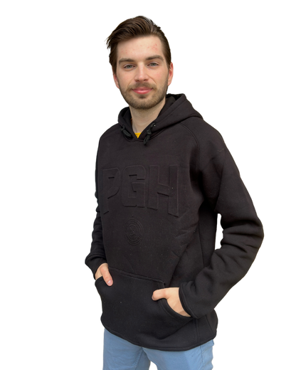 PGH Embossed Hoodie - Black
