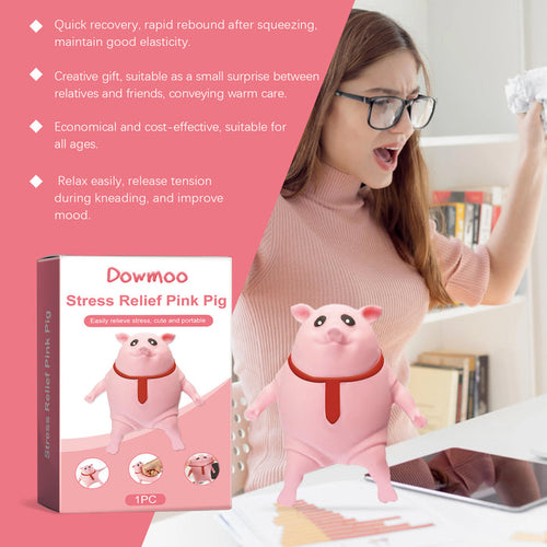 Pig Squeeze Toy Stress-relief Pig Toy Stress-relief Toy 🇨🇳