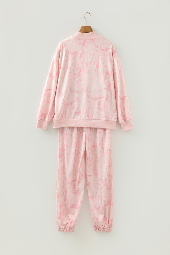 Pink Camo Print Jogger Pants Set  🇺🇸