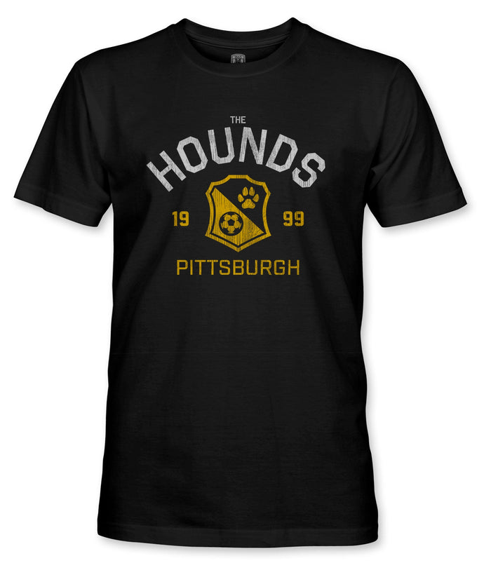 Pittsburgh Riverhounds Established Location Cotton T-Shirt - Black