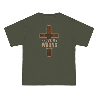 Prove Me Wrong Christian T-Shirt - 2 Timothy 3:16-17 - Tribute Faith Shirt
