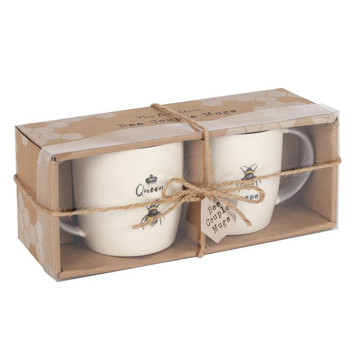 Queen Bee and Bee Keeper Mug Set 🇬🇧