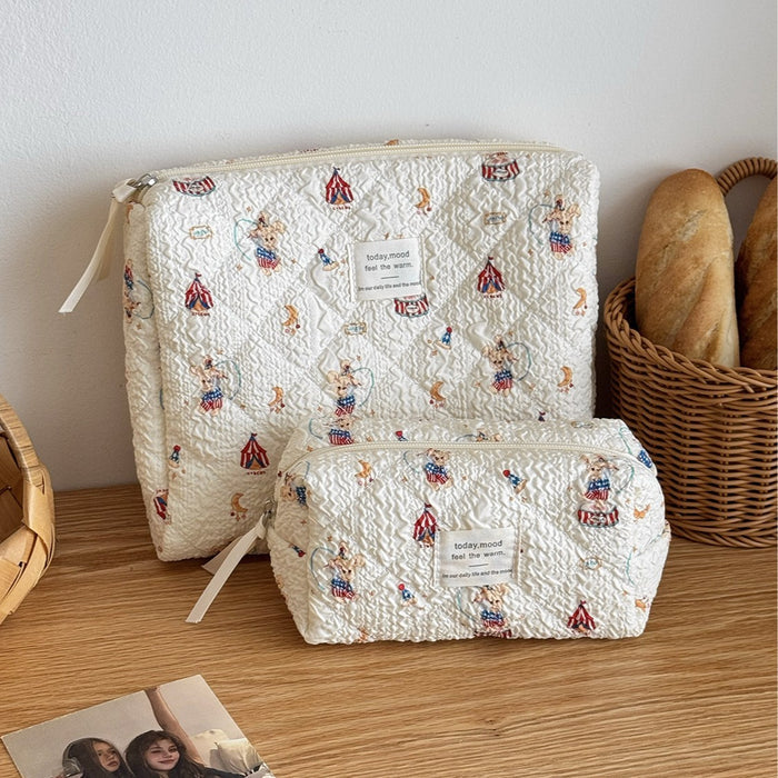 Rabbit Paradise Makeup Bag Travel Portable Large-Capacity Toiletry Bag 🇨🇳